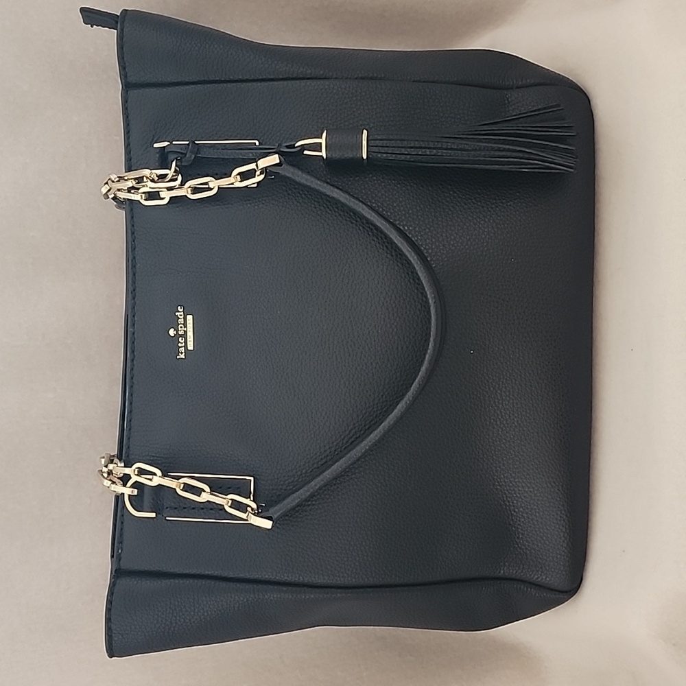 Kate Spade Kingston Drive Vivian Leather Tote with Chain Straps